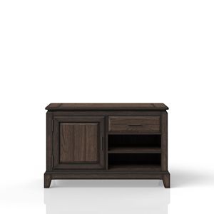 Organizer per Desktop e cassetti Credenza per ufficio con finitura al cioccolato - Product Image 1