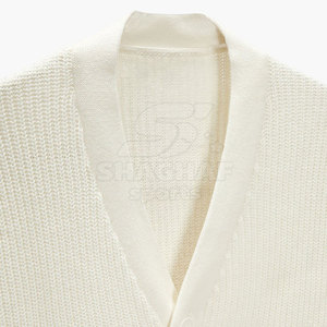 Cárdigan de Punto para Hombre, Suéter Abierto por Delante, Informal, para Uso Diario, Atuendo de Invierno - Product Image 6