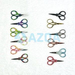 Stainless Steel Embroidery <b>Sewing</b> <b>Scissors</b> with Straight Blades for Thread Trimming Needlework and Craft Use - Product Image 4