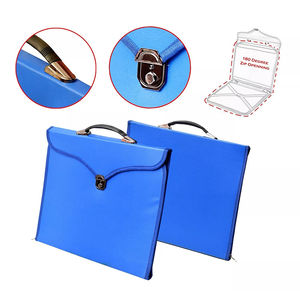 Delantal Masónico de Alta Calidad Hecho a Medida para Logia Azul, Varios Tamaños y Colores con Diseño Masónico, Estilo Maletín - Product Image 3