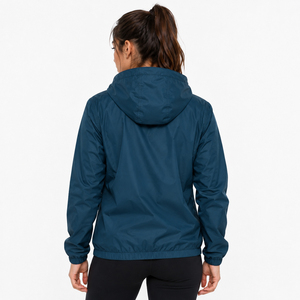 Nouvelle veste coupe-vent imperméable pour femme, design personnalisé, fermeture éclair, polyester, nylon, randonnée en plein air, veste décontractée - Product Image 1