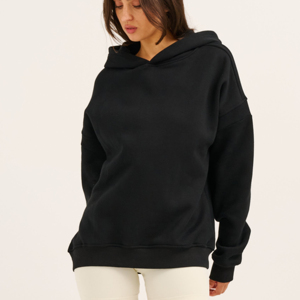 Sweat-shirts à capuche surdimensionnés personnalisés pour hommes et femmes, à fermeture éclair ou à capuche, en molleton de coton, streetwear, vêtements décontractés d'hiver - Product Image 3