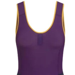Cuissard de cyclisme violet pour homme, respirant, rembourré, léger, confortable, professionnel pour le cyclisme sur route - Product Image 2