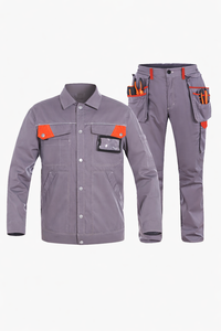 Custom Industrial <b>Worker</b> Uniforms Breathable Safety Work <b>Clothes</b> Mechanic Coverall Overalls Workwear - Product Image 6