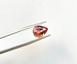 ลูกแพร์ทัวร์มาลีนสีชมพูกะรัต3.10กะรัตหินเจียระไนคุณภาพสูงสำหรับจี้หินอัญมณีธรรมชาติ - Product Image 6