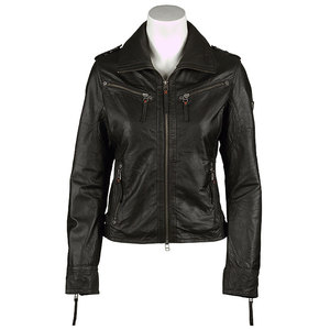 Chaqueta de Invierno Acolchada de Cuero Genuino para Mujer, Transpirable, con Logotipo y Color Personalizados, Material de Alta Calidad, Superventas - Product Image 1