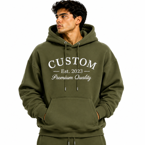 Factory Direct Heavyweight Cotton Oversized <b>Hoodie</b> for <b>Men</b> and Women Hoodies Heavy Cotton <b>Thick</b> Comfortable Hoodies - Product Image 2