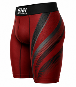 Custom Men <b>Compression</b> Shorts Quick Dry Stretch Gym Running Training Sports Tights Fitness Wear OEM Private Label Wholesale - Product Image 3