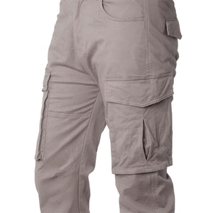 Men's Relaxed Fit Canvas <b>Cargo</b> <b>Pants</b> with Multi Pocket Storage Customized Logo Lightweight Comfortable Style for Travel <b>Work</b> - Product Image 4