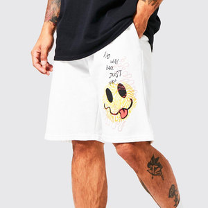 Wholesale Custom Basketball HeavyWeight Cotton Sweat <b>Shorts</b> Men Acid Wash Ripped Streetwear Embroidery <b>Joggers</b> <b>Shorts</b> - Product Image 5