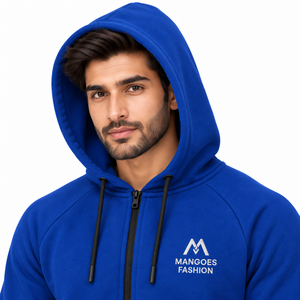Prix bas MANGOES FASHION Survêtement unisexe d'été 100% Coton à motif uni pour le sport et l'entraînement, Vente en gros, Grande taille, Polaire à capuche - Product Image 5