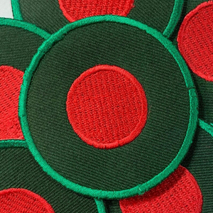 Badge brodé en feutre non tissé PVC écologique de haute qualité, patch en tissu personnalisé thermocollant pour la décoration de vêtements, logos, vestes et casquettes - Product Image 5