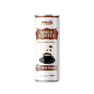 OEM/ODM Boisson au café au lait doux en conserve 170 ml, mélange de café premium à la crème, marque privée - Product Image 1