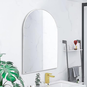 Awesome Quality New Arrival Modern Wall <b>Frame</b> Decorative Mirror Black Finished Aluminum Border Home Hotel Restaurants - Product Image 3