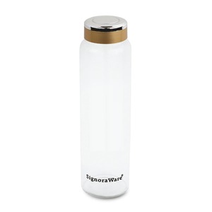 Minimalist Design Metal Material Copper Water Bottle with Two <b>Cups</b> Screw-On Lid <b>Reusable</b> Outdoor Use Hiking Camping - Product Image 4