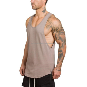 Camiseta de Tirantes de Verano para Hombre de Calidad de Lujo, Ropa Deportiva de Punto para Gimnasio, Estilo Urbano - Product Image 1