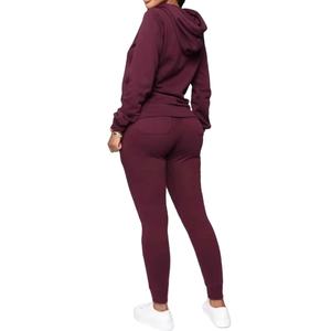 Sweat à capuche décontracté pour femme, grande taille, 100 % coton respirant, séchage rapide, écologique, avec logo personnalisé imprimé, collection Hiver 2026 - Product Image 4