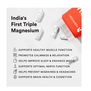 Complejo de magnesio triple para la recuperación muscular Función cognitiva y salud general en adultos Fórmula de liberación lenta - Product Image 3