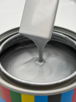Peinture de base automobile acrylique 1K/2K, blanc fin, argent brillant, revêtement liquide en spray pour bateaux et plastiques