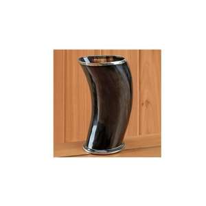 แจกันดอกไม้ทำมือจากเขาควายโบราณ ดีไซน์เรียบง่าย ตกแต่งบ้าน สำหรับส่งออก - Product Image 2