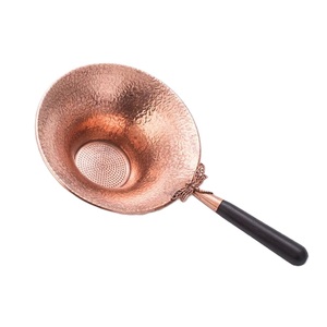 Infuseur à thé en laiton décoratif avec poignée, finition brillante, fait main, pour thé en vrac, ustensile de cuisine, passoire à thé, en promotion - Product Image 3
