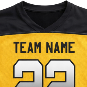 Maillot de football américain personnalisé en sublimation intégrale, 100 % polyester, anti-humidité, uniforme d'équipe, vente en gros - Product Image 5