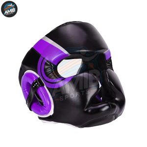 New Arrival High Quality Cowhide <b>Head</b> Guard for Boxing MMA <b>Training</b> Breathable Design Customizable Unisex Adult Use Cheap Price - Product Image 4