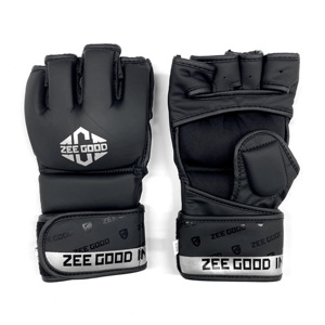 Genuine Leather MMA <b>Gloves</b> Shooter for Outdoor Martial Arts Training-High Quality <b>Moisture</b> Wicking Non-Slip Unisex - Product Image 1