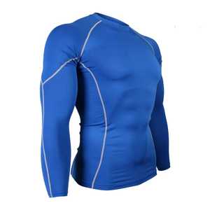 <b>Men</b>’s Athletic Performance <b>Compression</b> <b>Shirt</b> Stretch Workout Training Top <b>for</b> Gym Fitness Running Sports Exercise Base Layer - Product Image 4