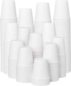 New Biodegradable White <b>Paper</b> Mouthwash Cups for Hotels and Dental Clinics Disposable Gargling Cups for Bathroom and Oral Care - Product Image 2