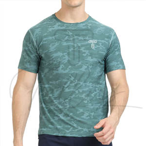 Camisetas para Hombre 2026 de Alta Calidad, Precio Económico, al por Mayor, Cómodas, Transpirables, Ecológicas, de Lona con Impresión Digital, de Secado Rápido, MOQ Bajo - Product Image 1