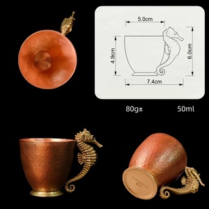 export quality copper <b>wine</b> <b>goblet</b> international standard copper glass global export copper <b>goblet</b> premium - Product Image 4