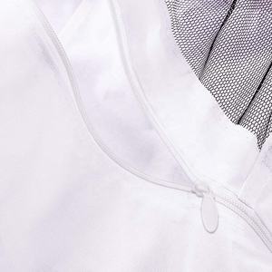 Veste d'apiculture durable avec capuche ventilée, joints de protection pour les poignets, matériau léger, mouvement facile et logo personnalisé - Product Image 5