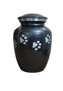 Silver Baby Cremation Urn Heart Shape Velvet <b>Box</b> American Style Eco-Friendly Durable 3 Cubic Inch Capacity Customizable Design - Product Image 4
