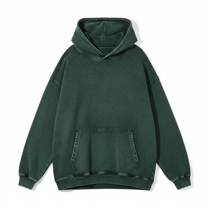 Sweat-shirt à capuche tendance en molleton de coton avec coupe streetwear moderne - Product Image 5