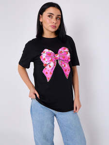 Camiseta Personalizada para Mujer, Estilo Casual, Poliéster/Algodón, Diseño Impreso DTG, Ropa Moderna para Mujer, Estilo Urbano - Product Image 4