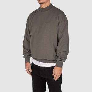 Sweat-shirt à col rond pour homme, chaud, doux, décontracté, pour l'hiver, mode de rue quotidienne - Product Image 6