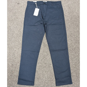 Pantalones Chinos Oxford de Corte Recto para Hombre, Cintura Media, Casuales, Largos, con Botones, Antiarrugas, Tela de Algodón, para Otoño - Product Image 1