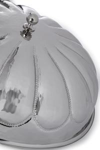 ถาดอุ่นอาหารสแตนเลสสตีลดีไซน์กรงเงินสุดหรู เป็นมิตรกับสิ่งแวดล้อม พร้อมฝาปิดลายหยักแบบหรูหรา เหมาะสำหรับบุฟเฟ่ต์โรงแรม - Product Image 5