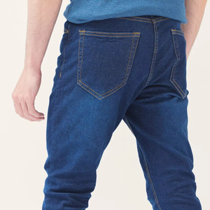 Pantalones Vaqueros de Mezclilla para Hombre, Estilo Hip Hop, Lavados, de Alta Calidad, con Remaches y Bordados, Bolsillos, Modernos, Casuales, para Uso Diario - Product Image 4