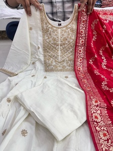 Best Quality Smart Casual Embroidery <b>Kurti</b> Set for Woman <b>Kurti</b> from <b>Indian</b> Supplier and Exporter - Product Image 5
