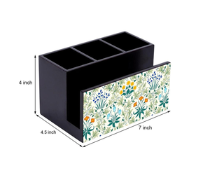 Porta cubiertos de madera impresa de calidad premium, elegante organizador de mesa para decoración del hogar, cafeterías y hoteles. - Product Image 5