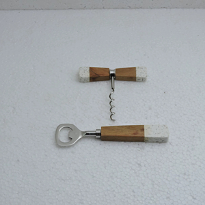 ที่เปิดขวดดีไซน์คุณภาพล่าสุด & ที่เปิดขวดสแตนเลสแบบเกลียวพร้อมด้ามเรซิ่น ราคาถูกมาก - Product Image 1