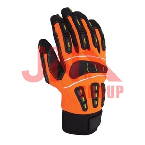 Men's Touch Screen Work Gloves Flexible Breathable Fit with Padded Features for Utility Mechanic Use <b>Security</b> Protection Product - Product Image 5