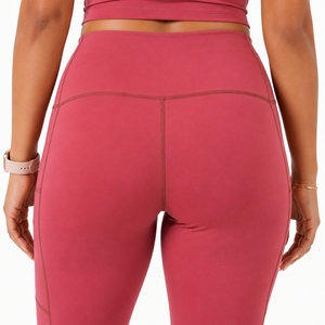 Conjunto de Yoga para Mujer, Premium, Elástico, Cómodo, Estilo Sin Costuras, Tejido Transpirable, Listo para el Gimnasio, Ropa Deportiva Moderna, Soporte Suave - Product Image 6