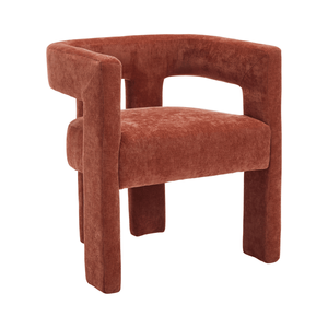 Fauteuil d'appoint/salle à manger contemporain en tissu United We Win, fauteuil de cuisine en forme de baril pour salon, salle à manger et zones bar - Product Image 5