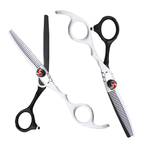Ciseaux à effiler professionnels en acier inoxydable de 6,0 à 6,5 pouces avec logo personnalisé, outils de coiffure pour salon de beauté - Product Image 6