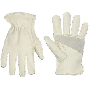 Guantes de conductor de cuero de oveja de grano superior de calidad superior Guantes DE TRABAJO DE SEGURIDAD INDUSTRIAL Construcción Soldadura Mano de conducción - Product Image 1