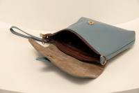 Nouvel arrivage de sac à bandoulière élégant en cuir recyclé multicolore sac à main en cuir de haute qualité sacs à bandoulière latéraux colorés pour femmes