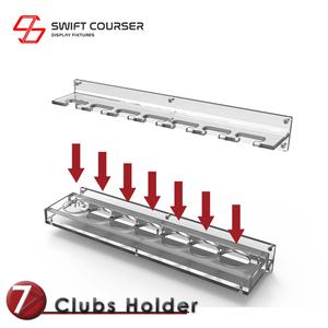 Étagères verticales Swift Courser Club, organisateur, support de rangement pour le golf, support mural, revêtement en poudre, présentoir pour centre commercial - Product Image 4